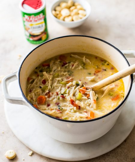 Cajun Comfort Chicken & Rice Soup