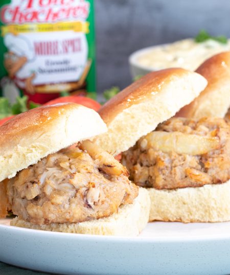 Cajun Crab Cake Sliders