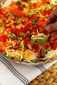 Cajun 7 Layer Dip