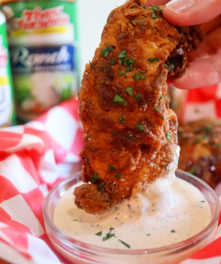 Cajun Chicken Tenders with Ranch