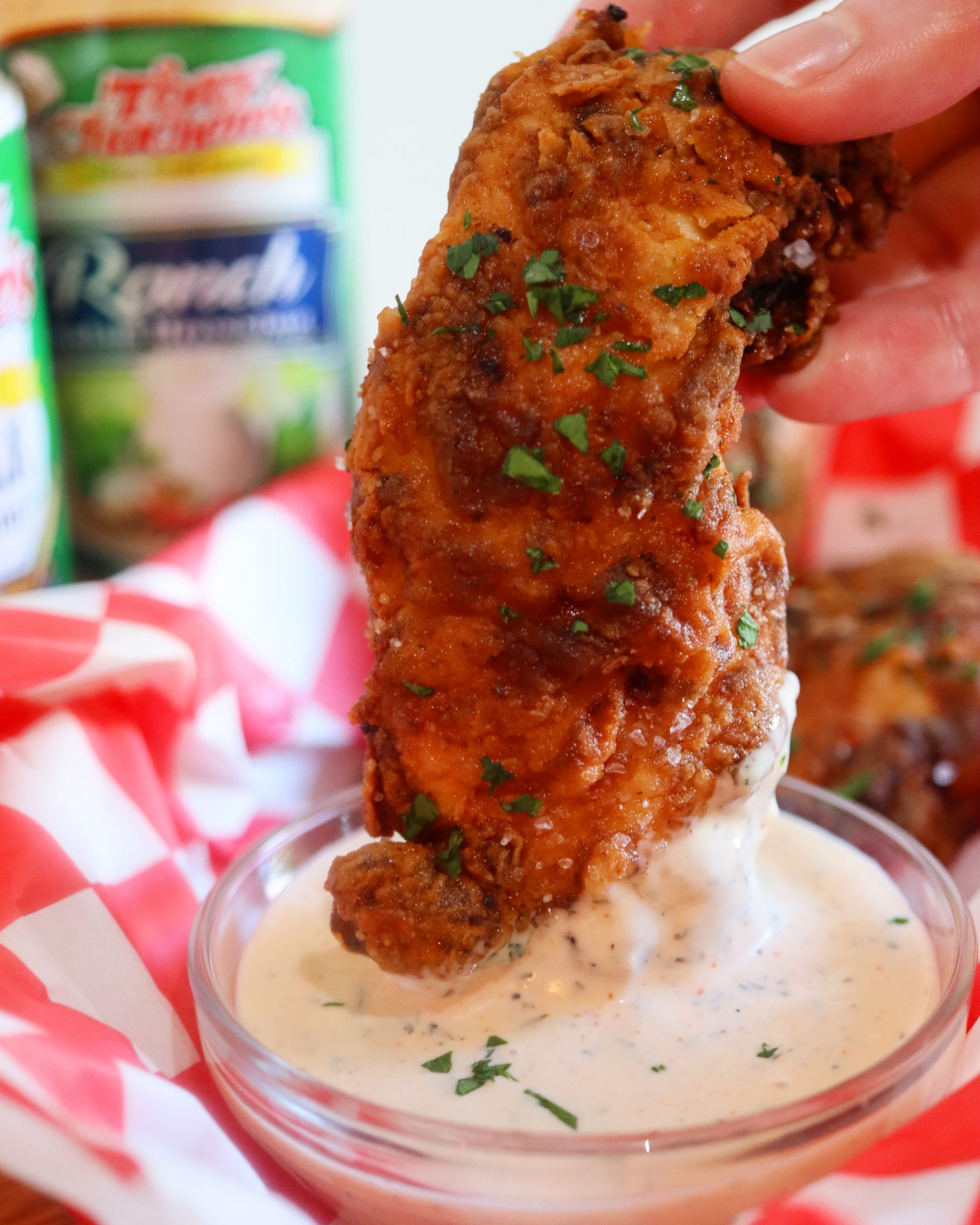 Cajun Chicken Tenders with Ranch