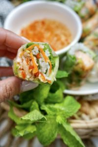 Creole Salmon Spring Rolls 2