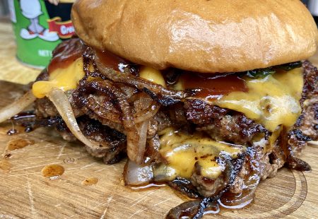 Jalapeño Cheddar Smashburgers
