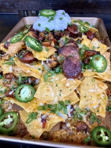 Gumbo Nachos