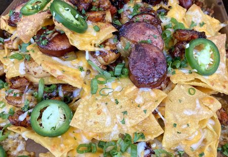 Gumbo Nachos