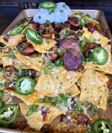 Gumbo Nachos