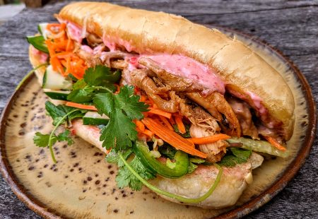 Leftover Turkey Banh Mi