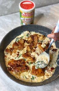 Creamy Dijon Parmesan Chicken