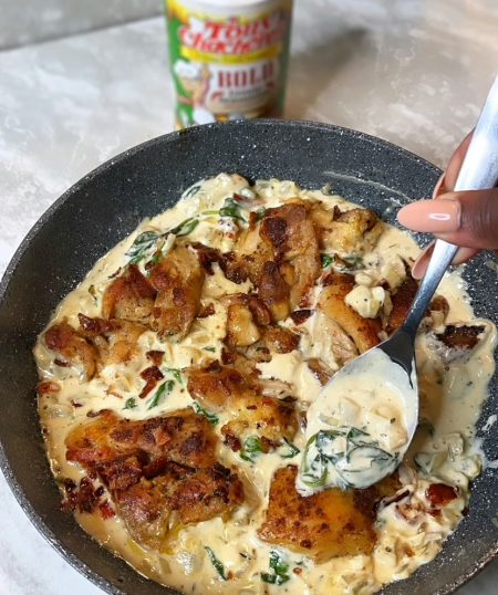 Creamy Dijon Parmesan Chicken