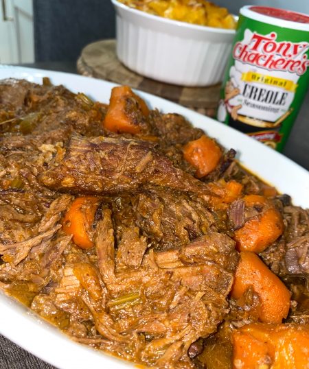 Slow Cooked Cajun Pot Roast