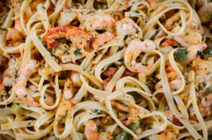 Shrimp & Crawfish Creole Pasta