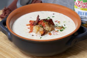 Creole Shrimp and Bacon Bisque 1