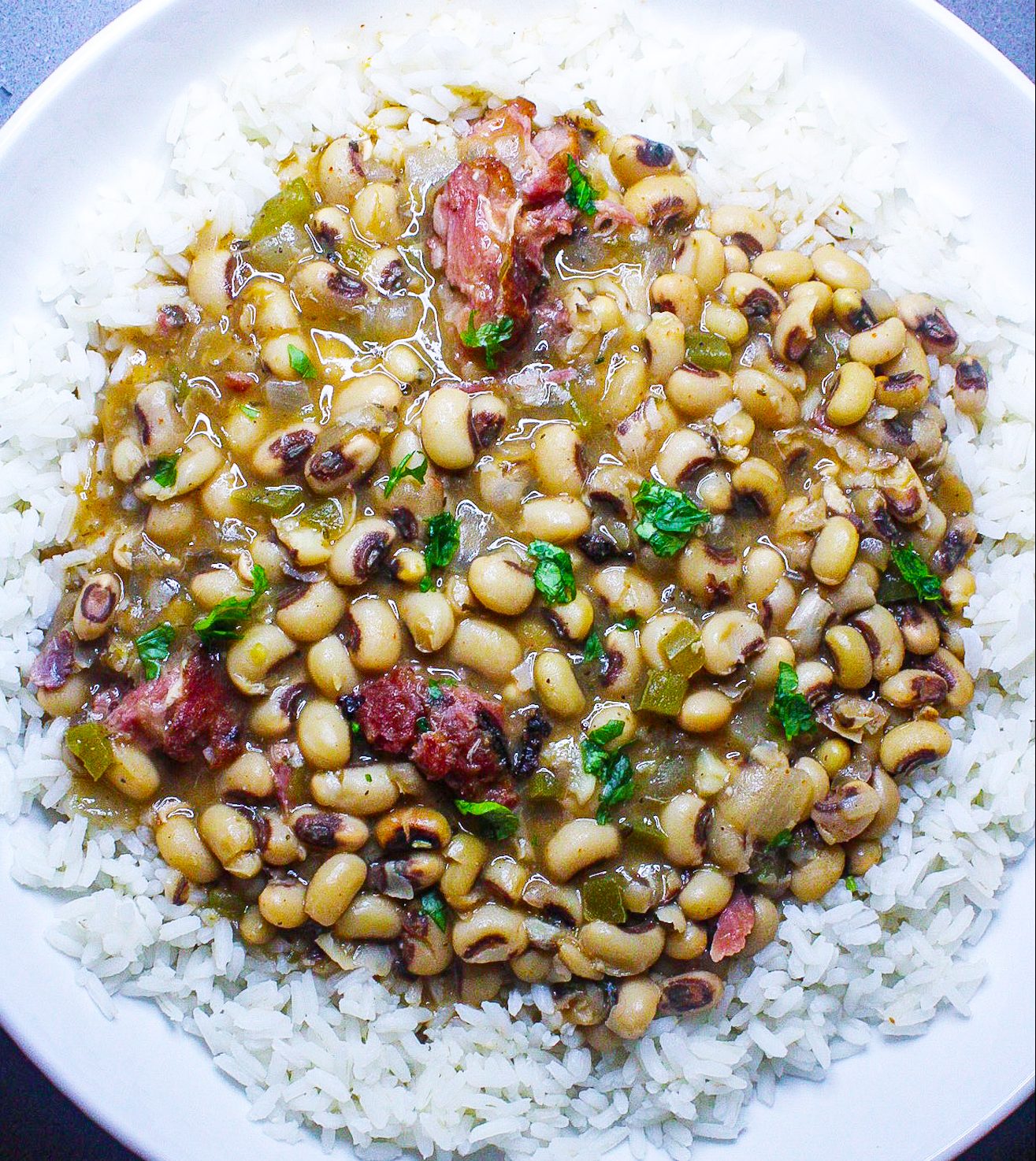 Creole Black-Eyed Peas