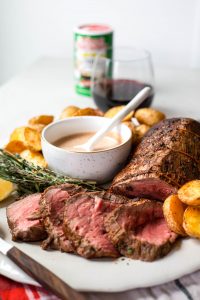 Cajun Roasted Beef Tenderloin with Remoulade