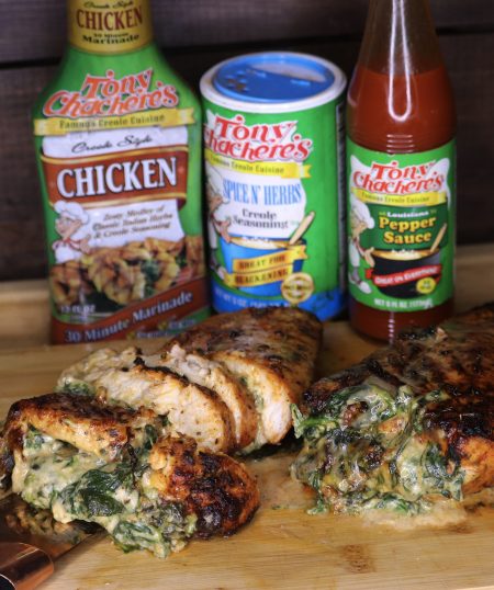 Air Fried Spinach Stuffed Turkey