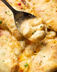 Cajun Chicken and Gnocchi Bake