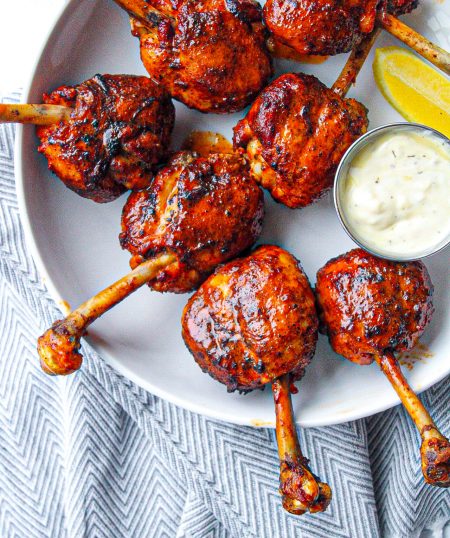 Buffalo Chicken Lollipops