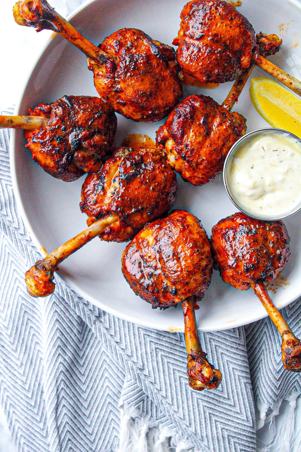 Buffalo Chicken Lollipops