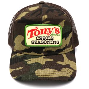 Tony's camo hat