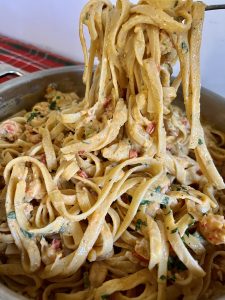 Crawfish Fettuccine