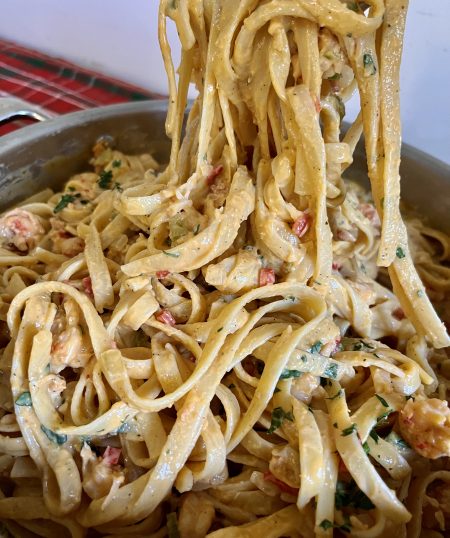 Crawfish Fettuccine