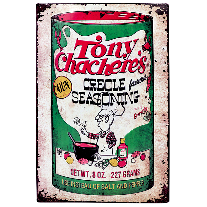 Tony's Original Can Tin Sign