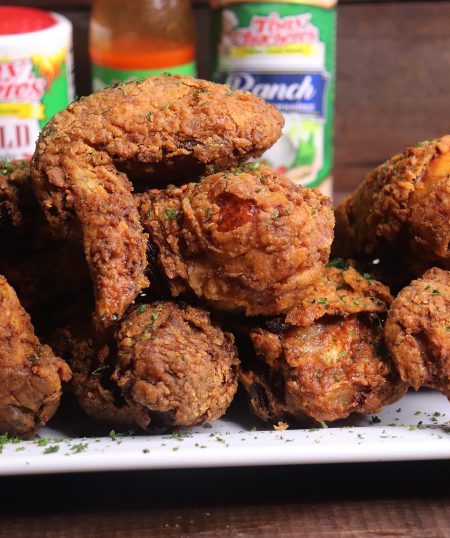 Cajun Buttermilk Ranch Fried Chicken