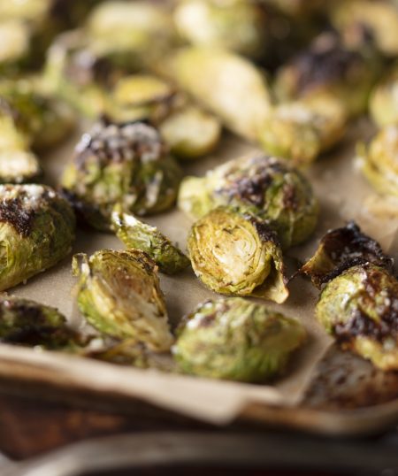 Roasted Ranch Brussels Sprouts