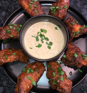 Creole BBQ Chicken Wings