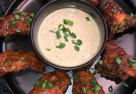 Creole BBQ Chicken Wings