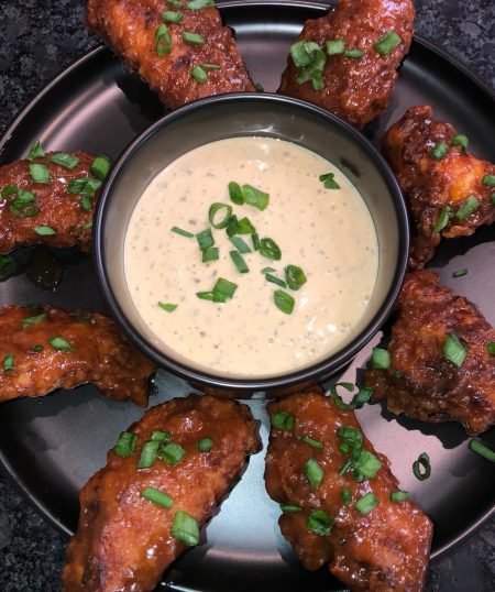 Creole BBQ Chicken Wings