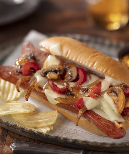 Sausage Hoagies with Sweet French Veggies