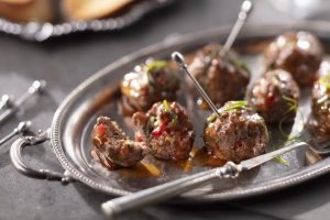 Sweet Heat Cocktail Meatballs