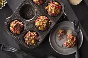 Bacon Cheeseburger Mini Meatloaf