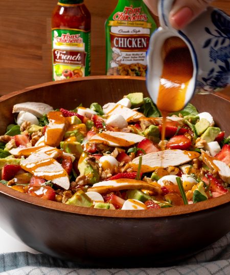 Cajun Strawberry & Chicken Salad Recipe