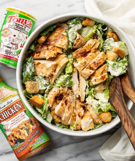 Cajun Chicken Caesar Salad