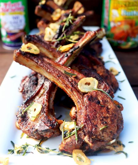 Creole Butter Lamb Chops