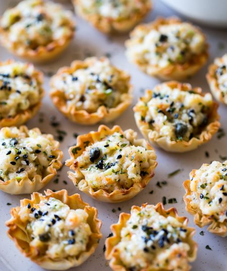 Crispy Cajun Shrimp Cups