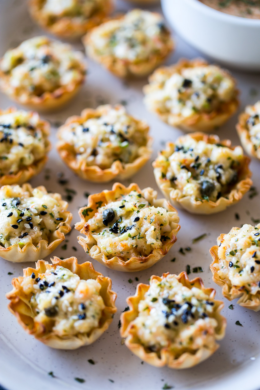 Crispy Cajun Shrimp Cups