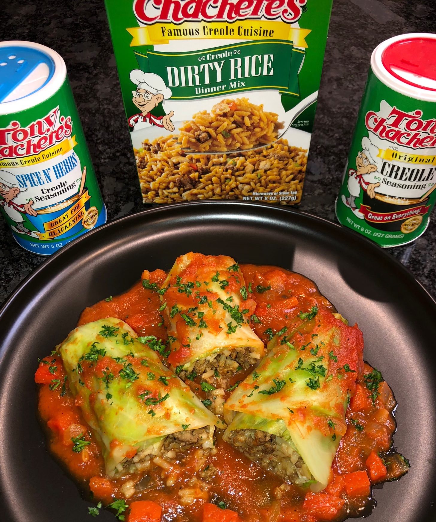 Creole Cabbage Rolls