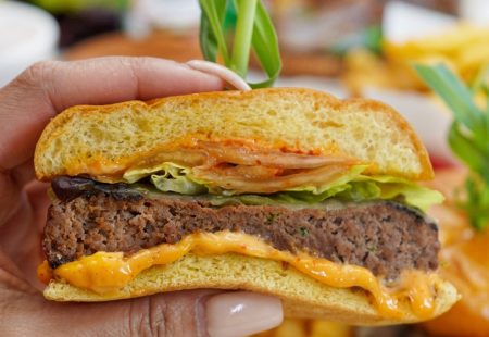 Korean BBQ-Style Hamburgers