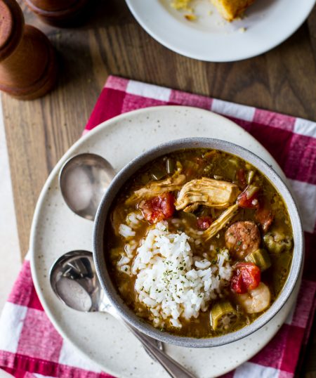 Easy Slow Cooker Gumbo