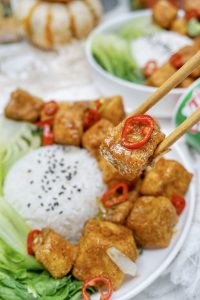 Shaken Tofu Rice Bowl