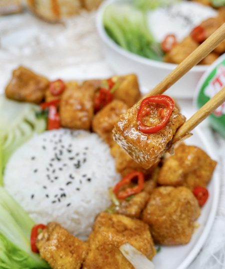 Shaken Tofu Rice Bowl