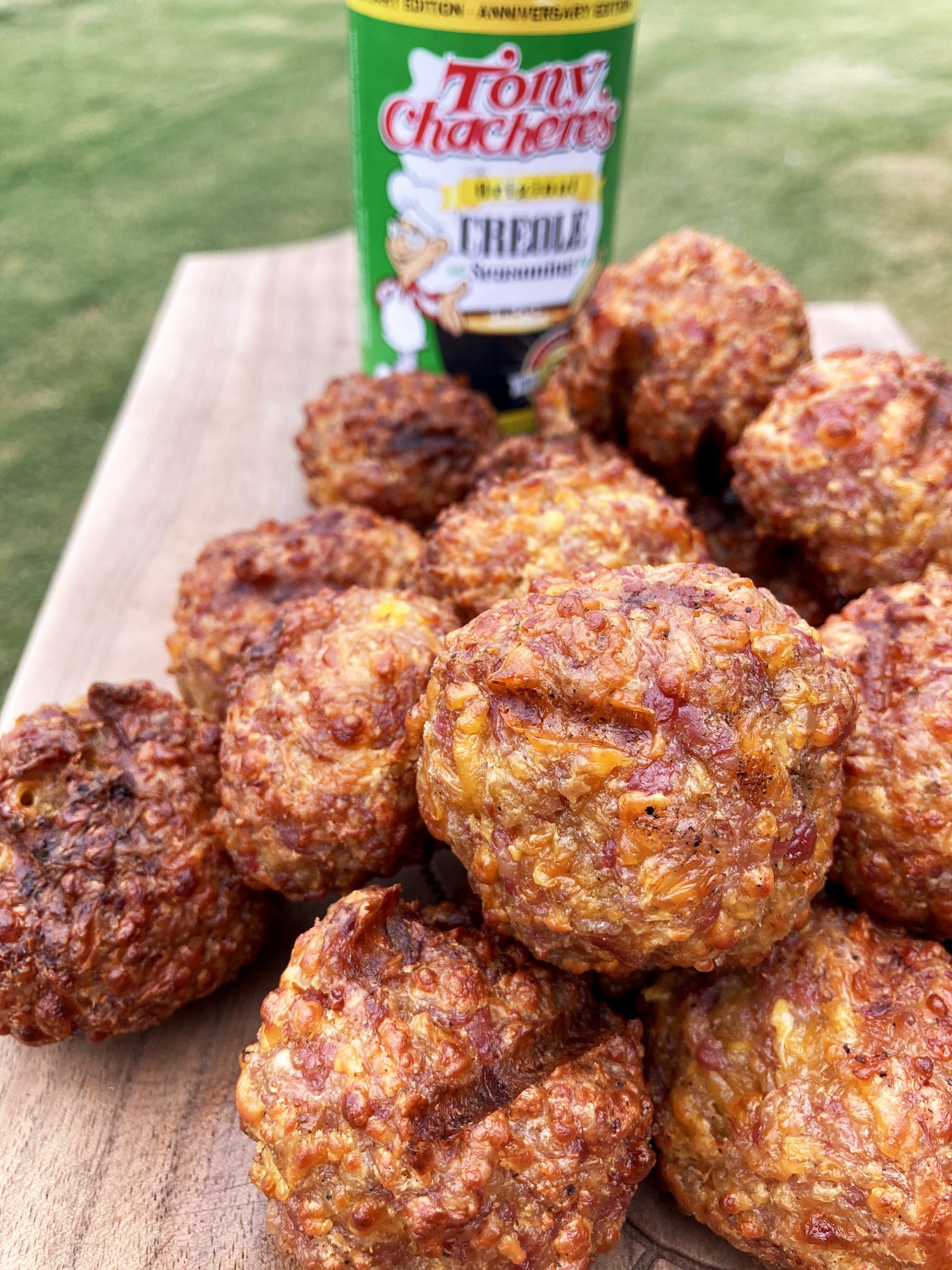 Kicked Up Creole Sausage Balls 