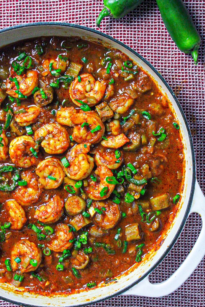 Creole Shrimp & Okra Stew by Creole Seoul Tony Chachere's