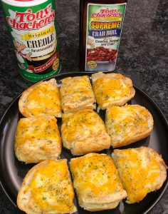 Cracked Crab Cheese Bread