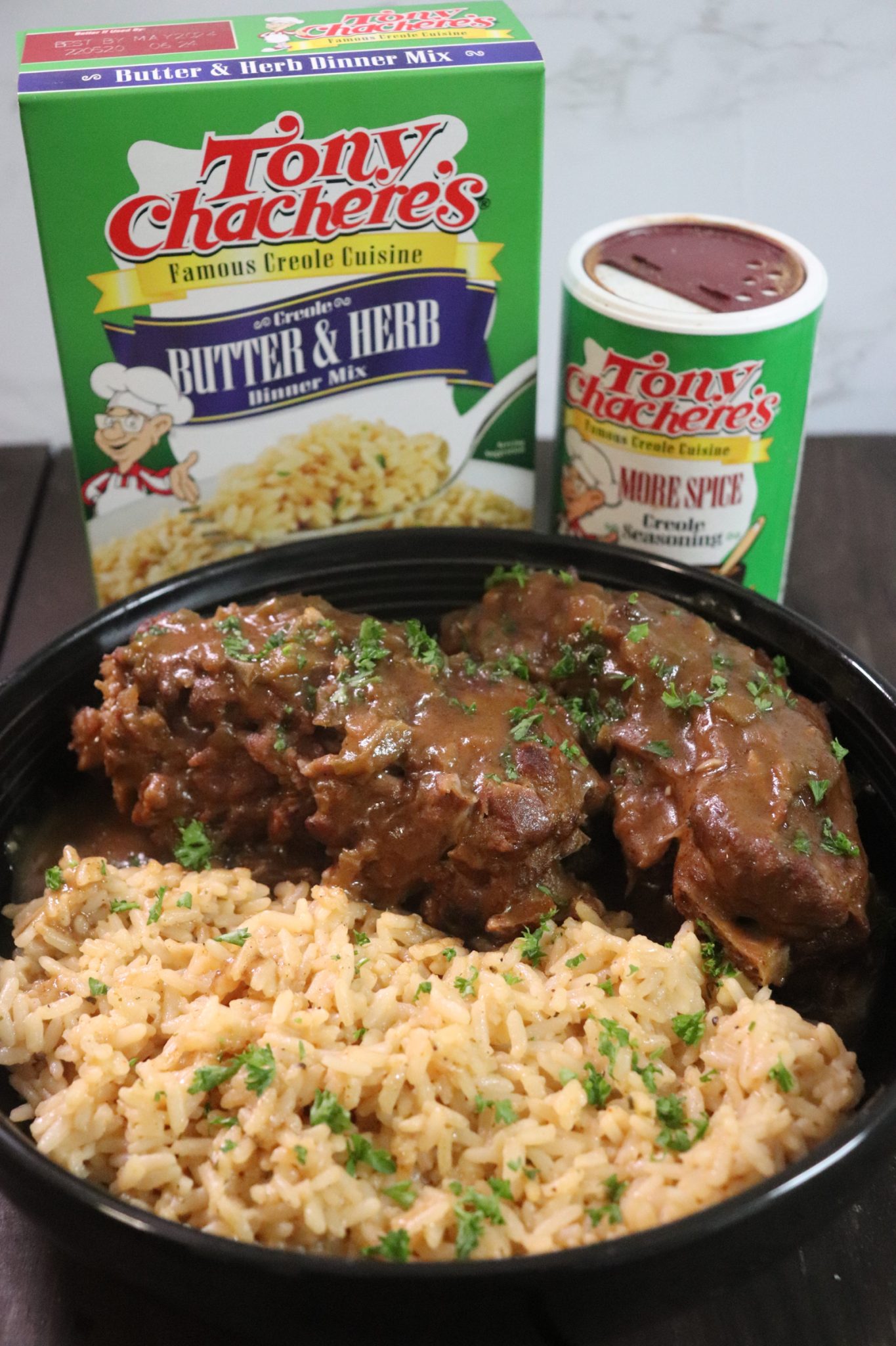 Smothered Turkey Necks by Chef Alden Tony Chachere's