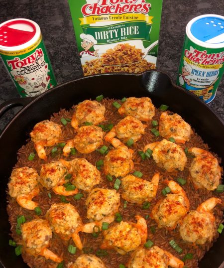 Boudin Stuffed Shrimp