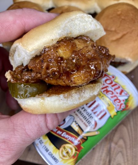 Hot Honey Chicken Sliders